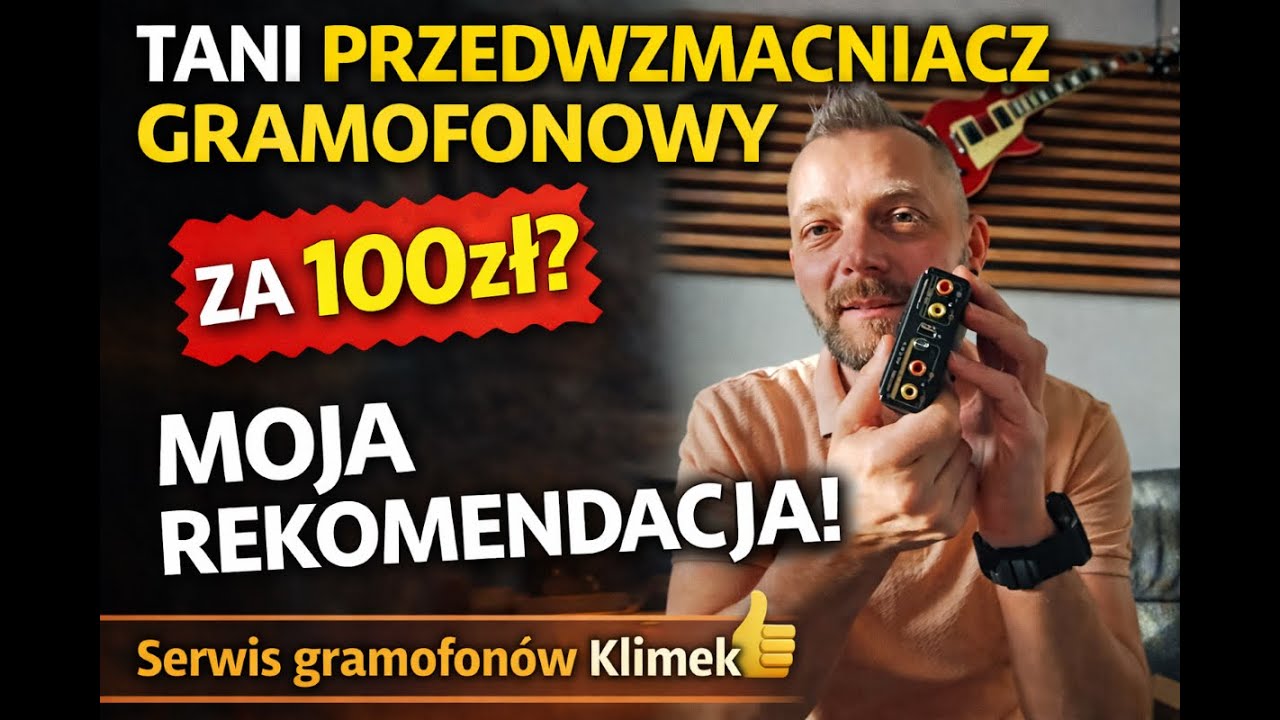 Tani przedwzmacniacz gramofonowy za 100 zł ?