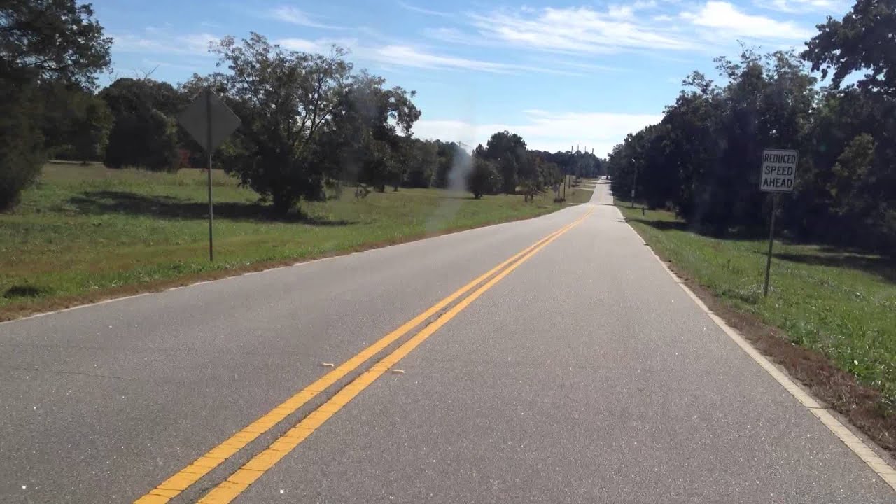 Driving into Athens, GA