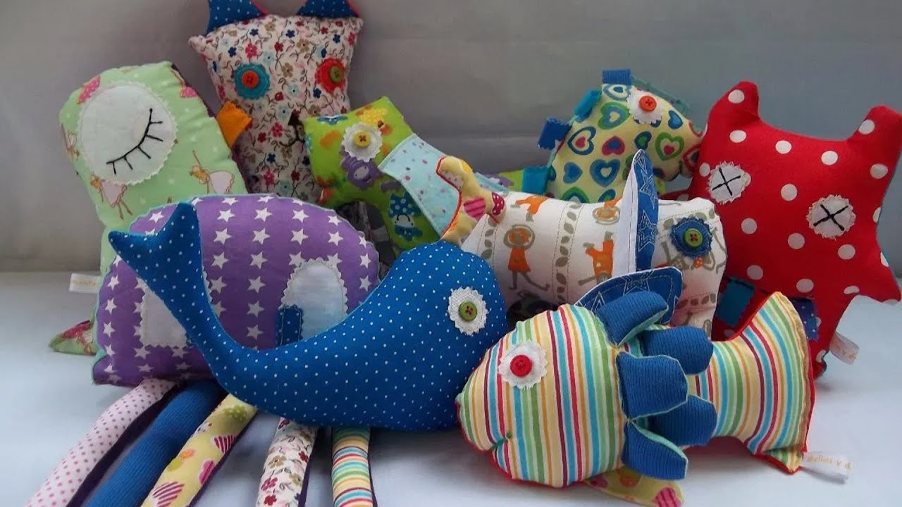 10 Manualidades En Tela Para Vender