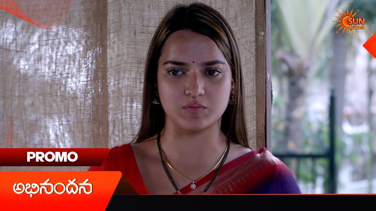 Abhinandana- Promo | 11 Apr 2026 | Telugu Serial | Sun Gemini