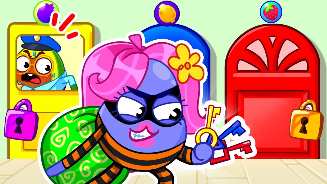 The Key-Stealing | Rainbow Doors | Escape Challenge | Kids Cartoons | Pit & Penny Tales #stories New