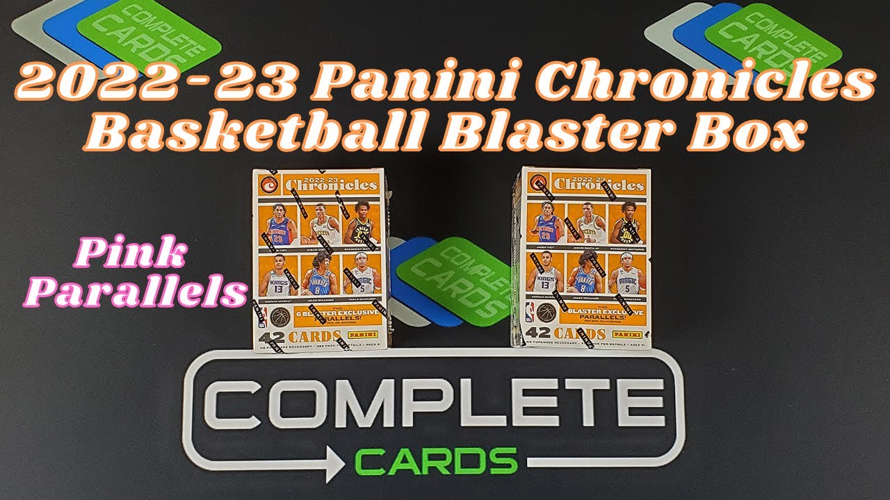 2022-23 Panini Chronicles Basketball blaster box