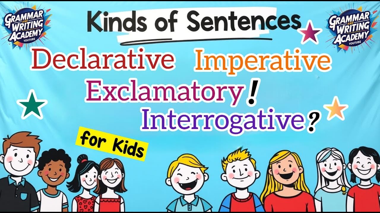 Master the 4 Kinds of Sentences Fast!