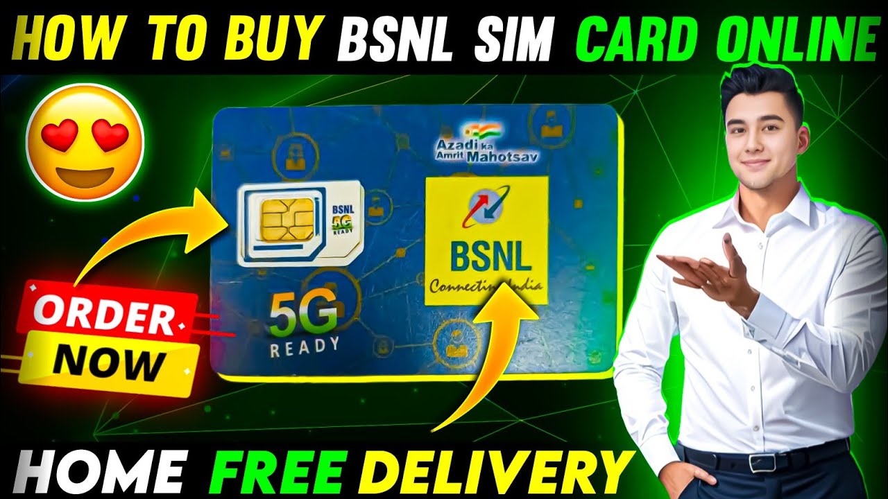 Bsnl Sim Card Online Order Kaise Kare | Bsnl Sim Online Buy | Bsnl Sim Kaise Kharide