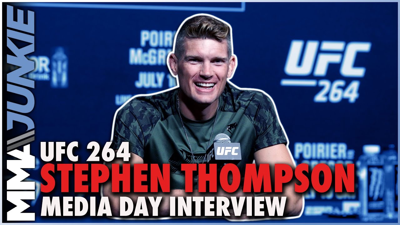 Stephen Thompson responds to Colby Covington, won't take bait | UFC 264 media day