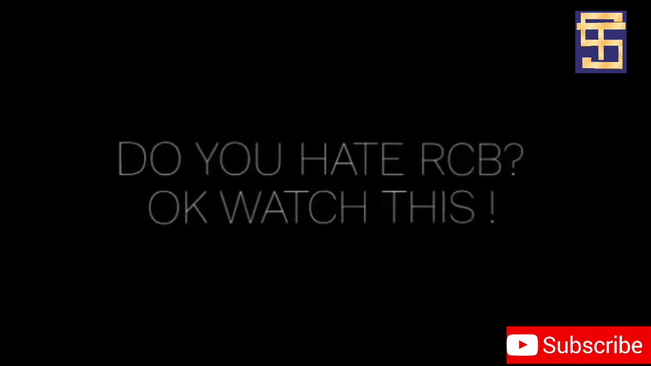 RCB | IPL Records | 2019 | Rcb haters must watch