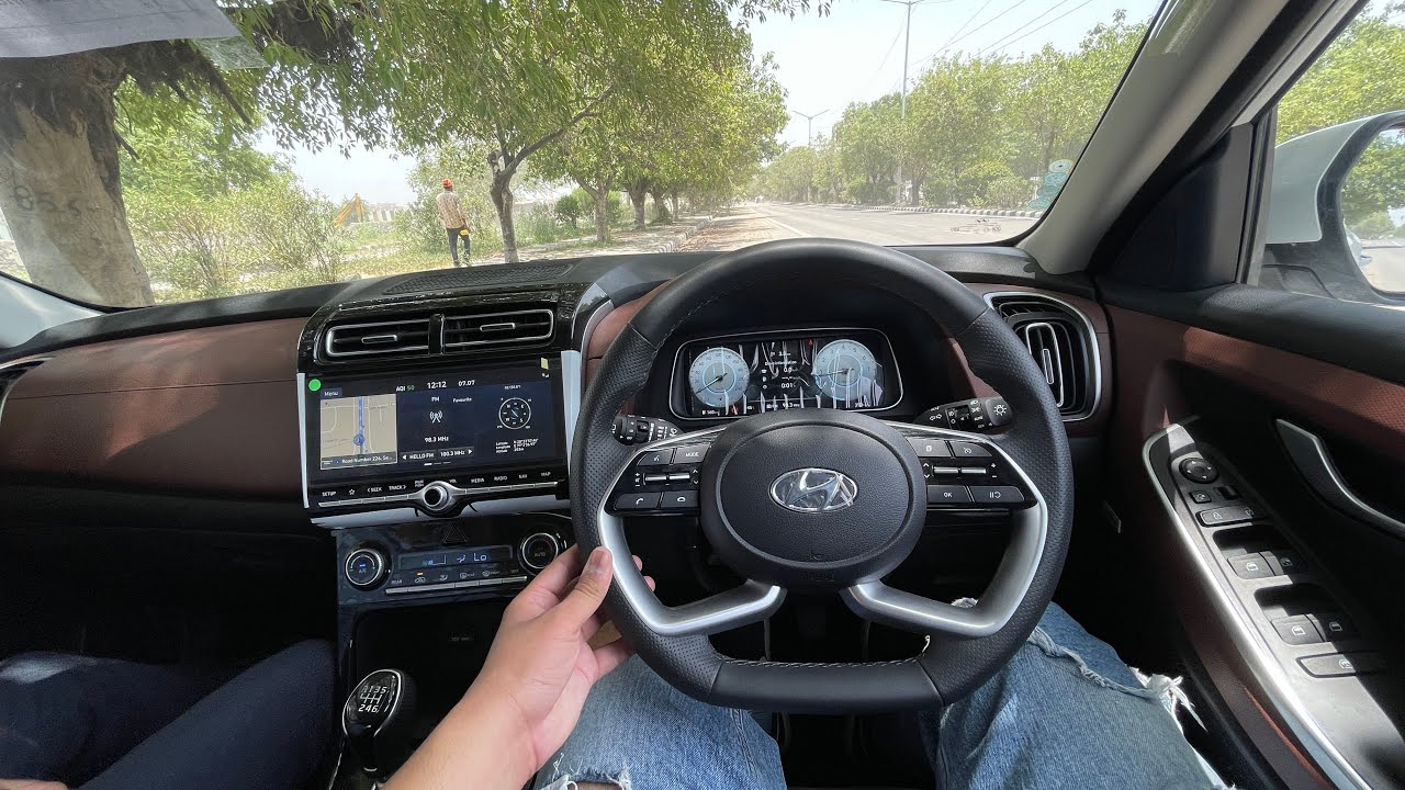 Driving Hyundai Alcazar Petrol❤️