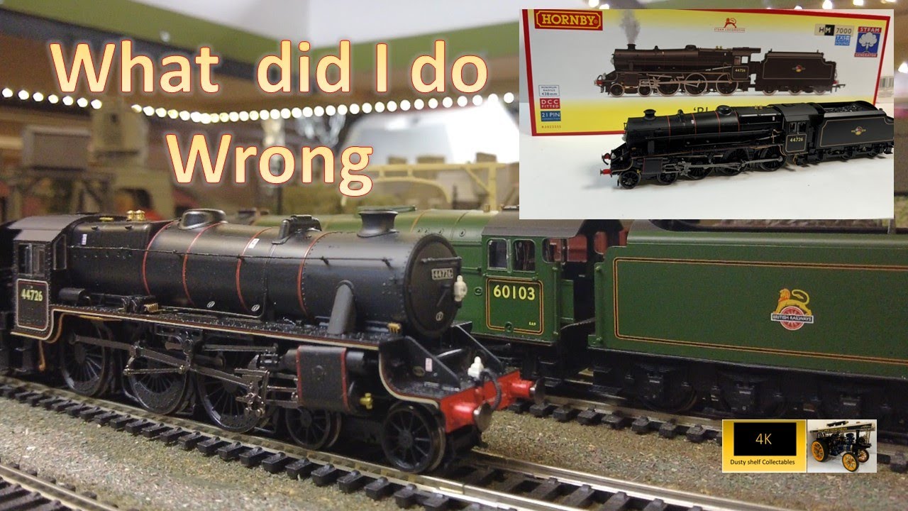 Hornby Black 5, With Steam Generator R30225SS - A follow up video.