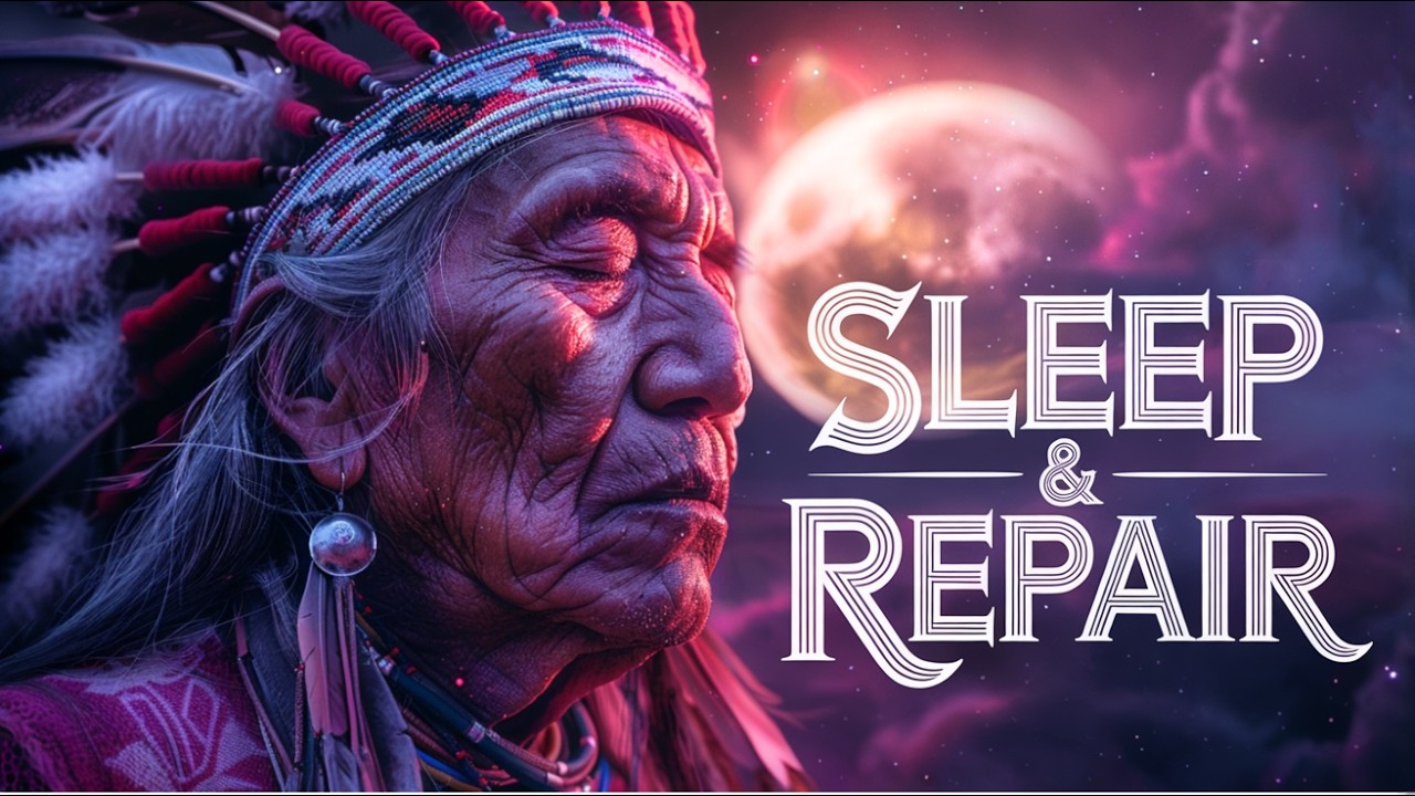 Shamanic Music for Sleep and Repair | Deep Cellular Healing & Restorative Rest 🌿🌙