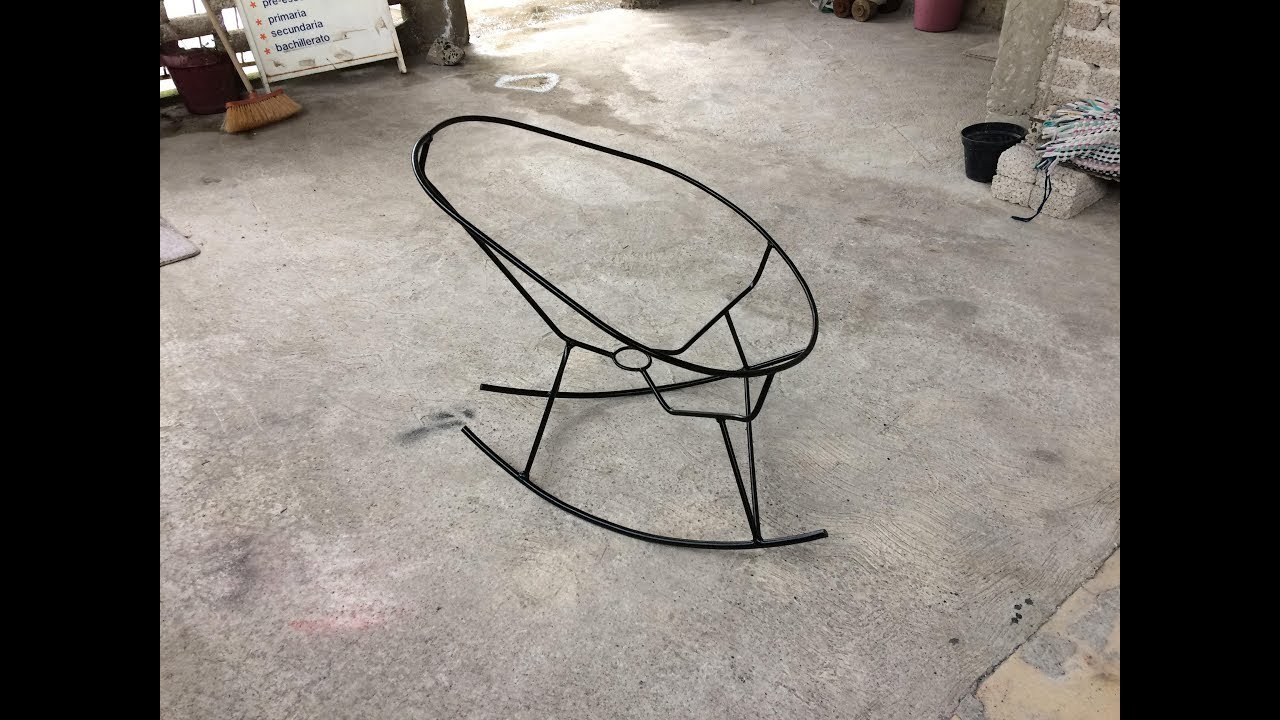 COMO HACER UNA MECEDORA ACAPULCO CHICA!!. parte 1. ACAPULCO ROCKING CHAIR