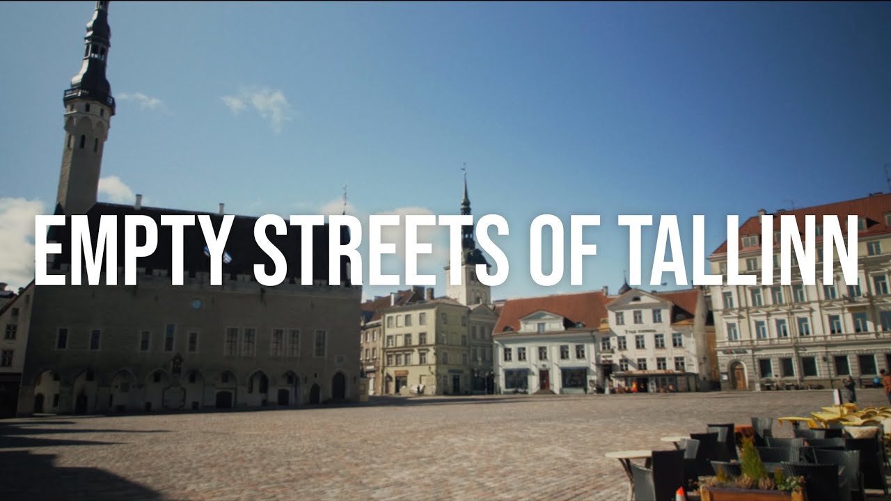 Empty Streets of Tallinn, Estonia | COVID-19 | April 2020
