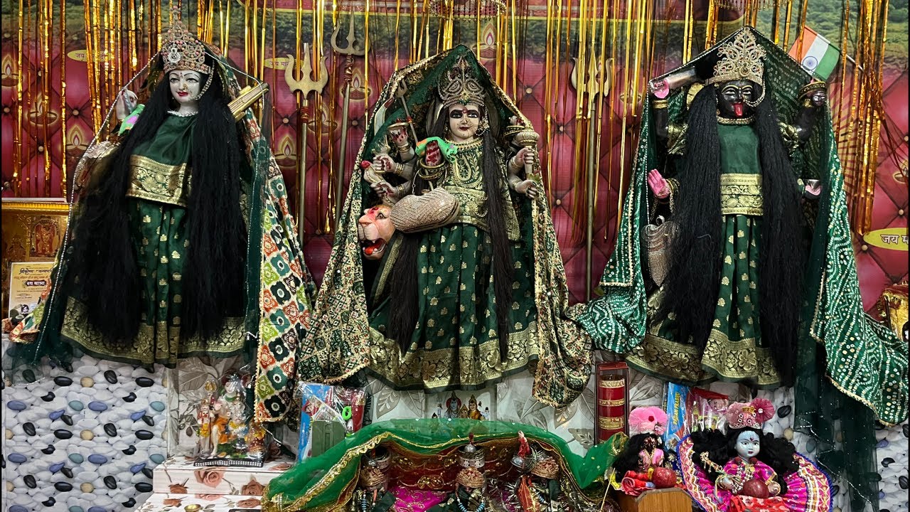 🙏Mata Vaishno Devi Mandir Kasolipur dham live Aarti 🙏