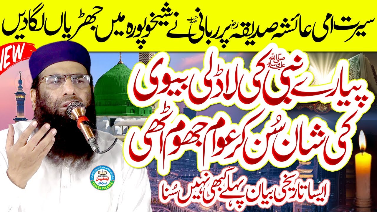 SHAN-E-AMMI Ayesha (R.A.) | Ami Ayesha Tere Naam Pe Qurban | By Molana Qari Hanif Rabbani Sahib