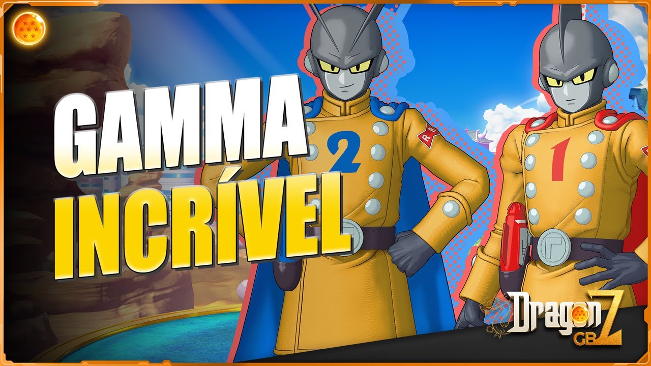 GAMMA 1&2 É INCRÍVEL E DIVERTIDO! (COMO JOGAR) - DRAGON BALL GEKISHIN SQUADRA