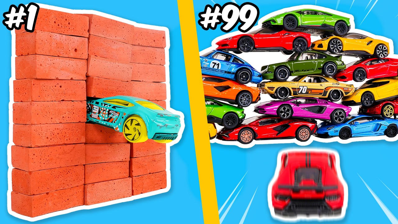 100 аварий Hot Wheels