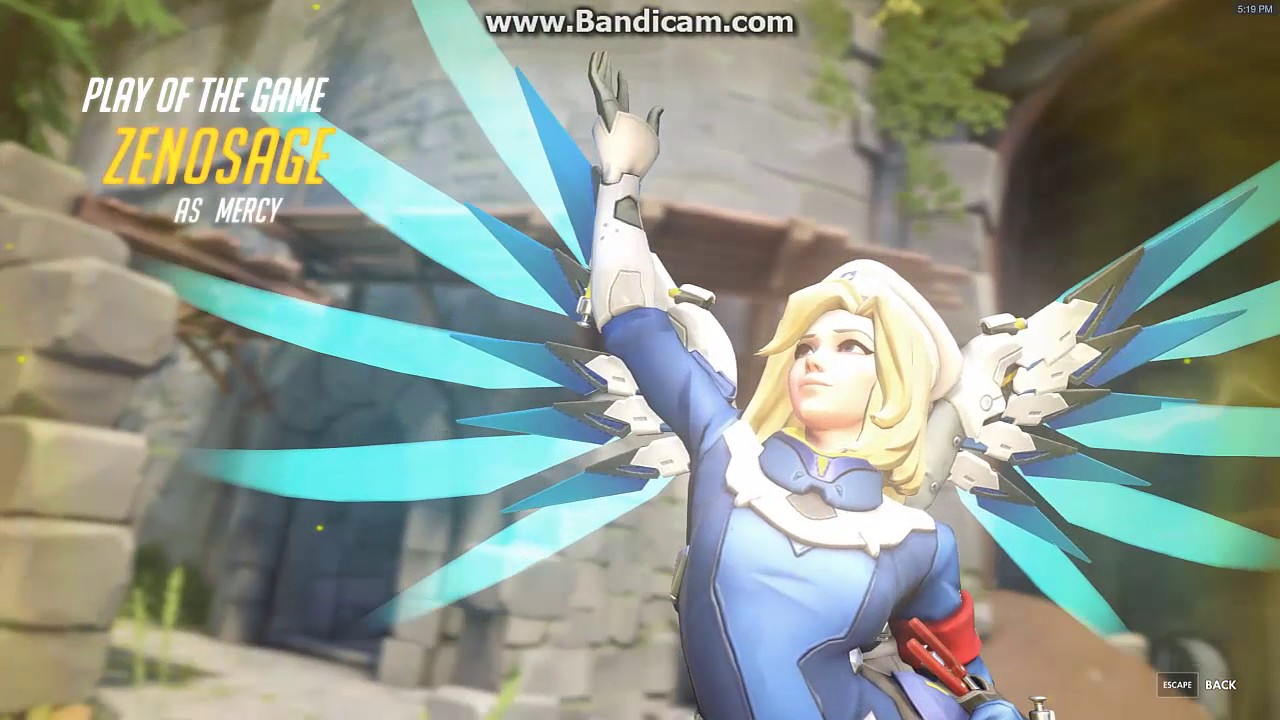 [OVERWATCH] Mercy POTGs and Highlights from this month