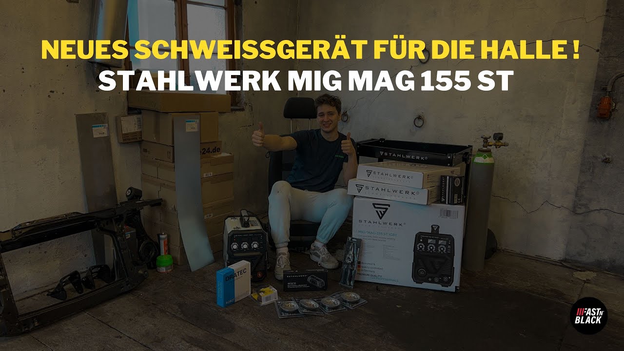 Stahlwerk MIG MAG 155 ST IGBT - Schweißgerät | Unboxing & Eindruck