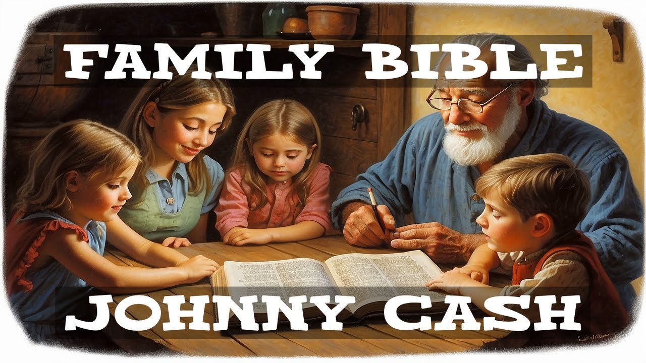 FAMILY BIBLE- JOHNNY CASH