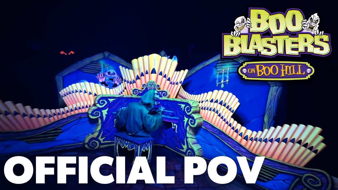 Boo Blasters on Boo Hill (POV) - 4K Cinematic Series Kings Island