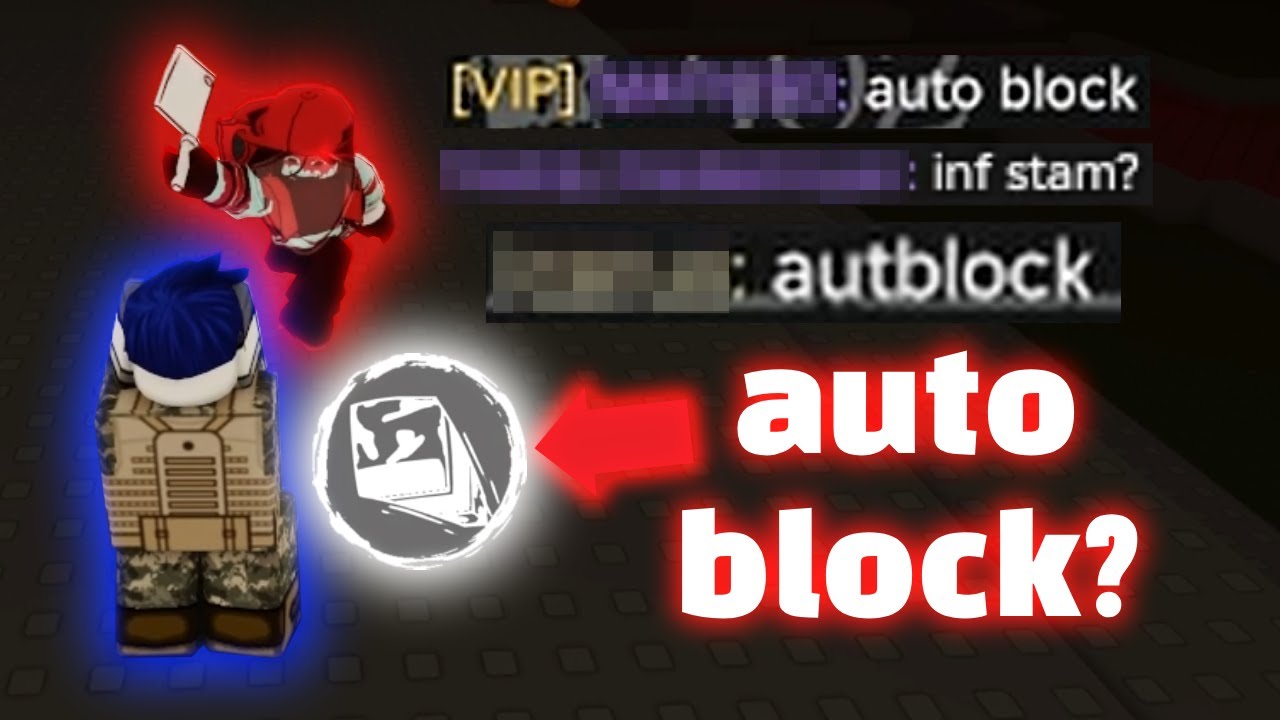 They Say I Use Auto Block in Forsaken