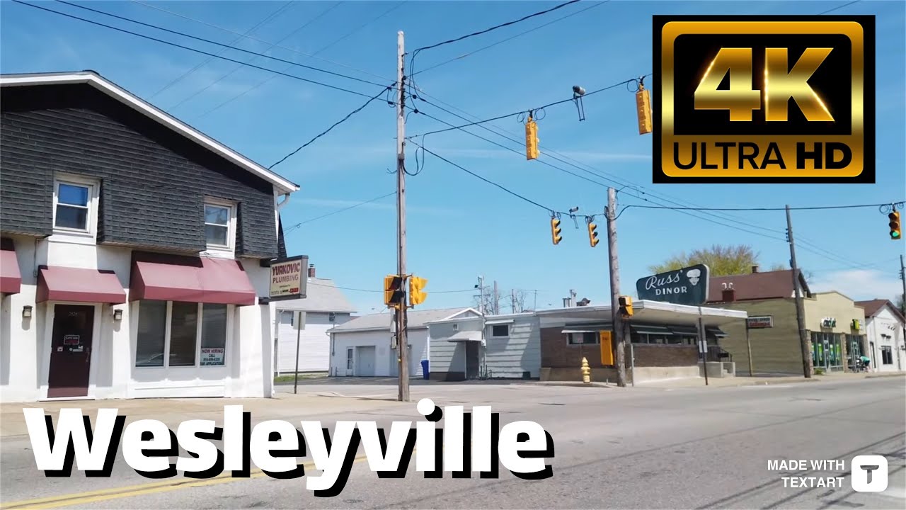 Wesleyville (Erie PA) Day Walk - 4K HDR