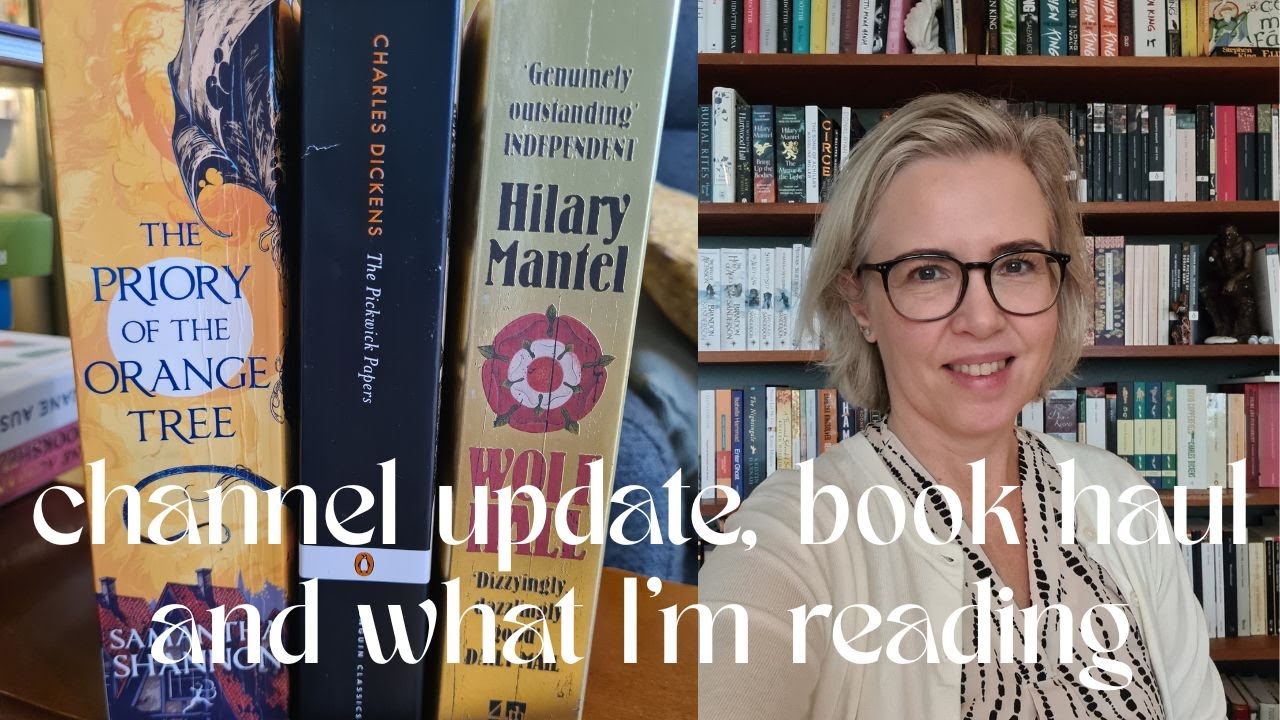 Channel update, a little book haul and what I have been reading lately