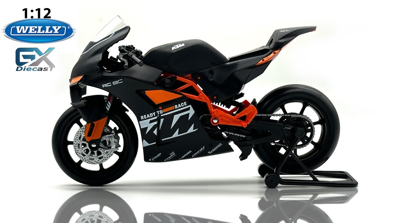 Welly 1/12 KTM RC 8C (Matt Black)