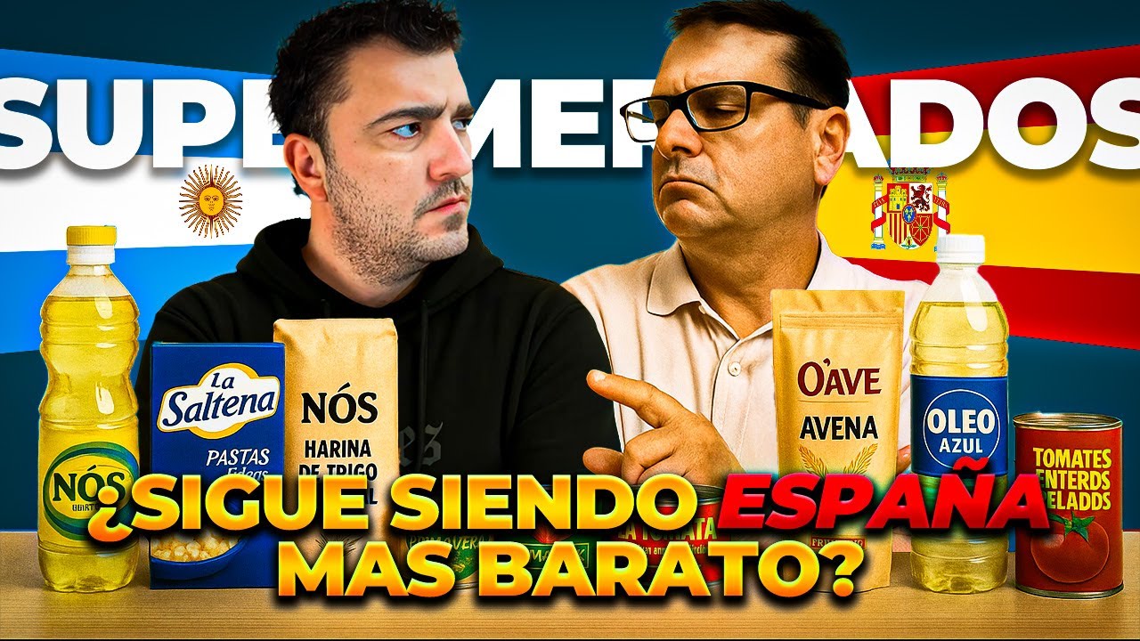 ¿Dónde SUBIERON más los PRECIOS en 1 año? | Argentina vs España 2025 #supermercado #españa