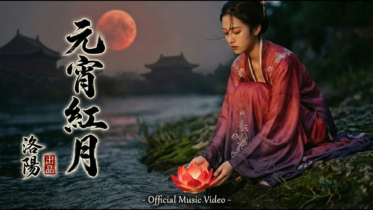 「月若變色，必有思念。」《元宵紅月》：願這抹紅月，能帶我回到想見卻見不到的那年元宵...