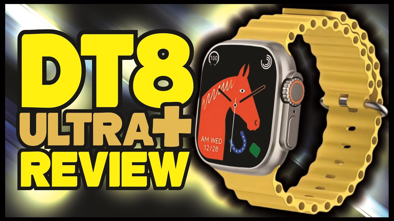 Smartwatch DT8 ULTRA+ com Tela GIGANTE e JOGOS  - REVIEW DETALHADO