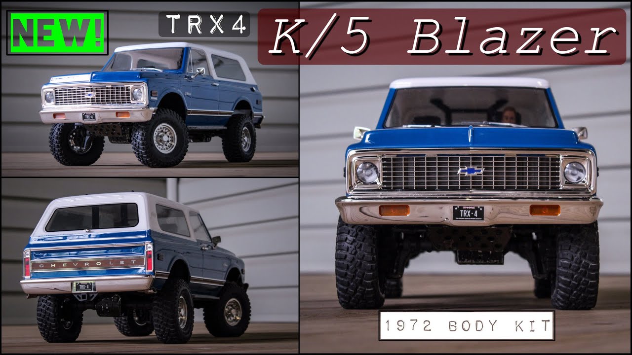 NEW Traxxas TRX-4 BODY KIT / 1972 K5 Blazer - Chevrolet (RUN #1)