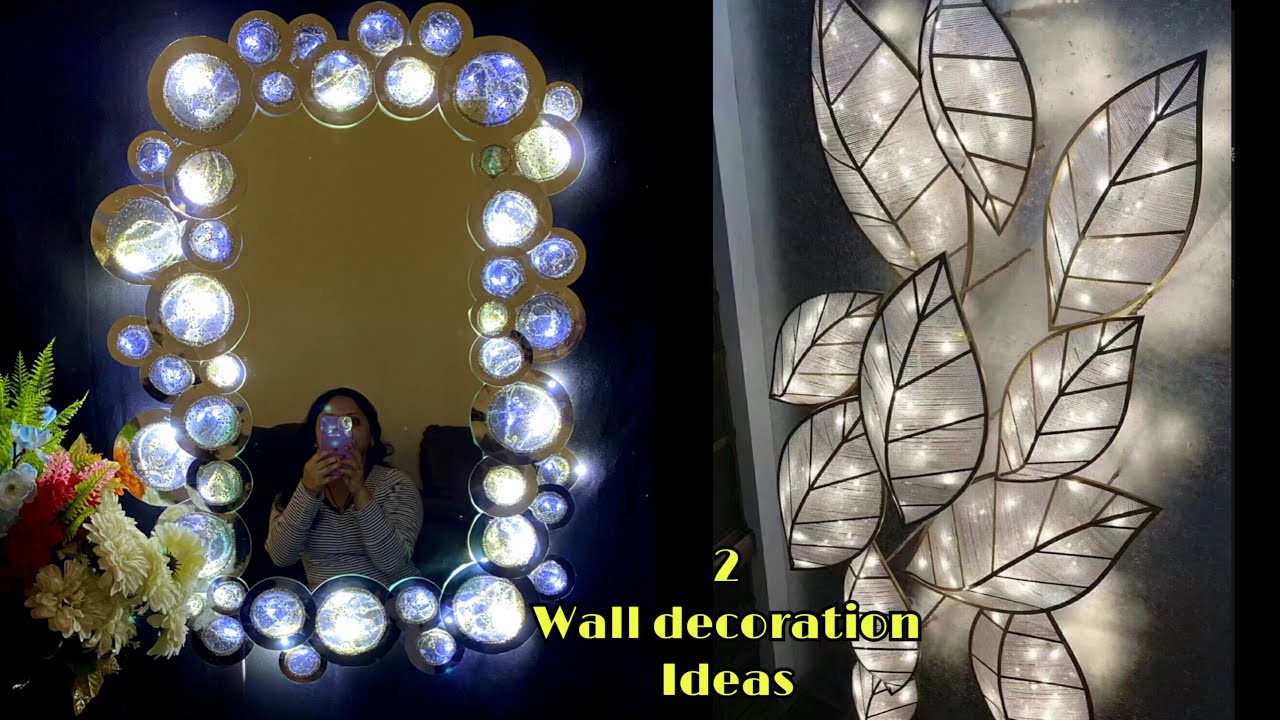 ❣️wall mirror and lighting wall art❣️| fashion pixies