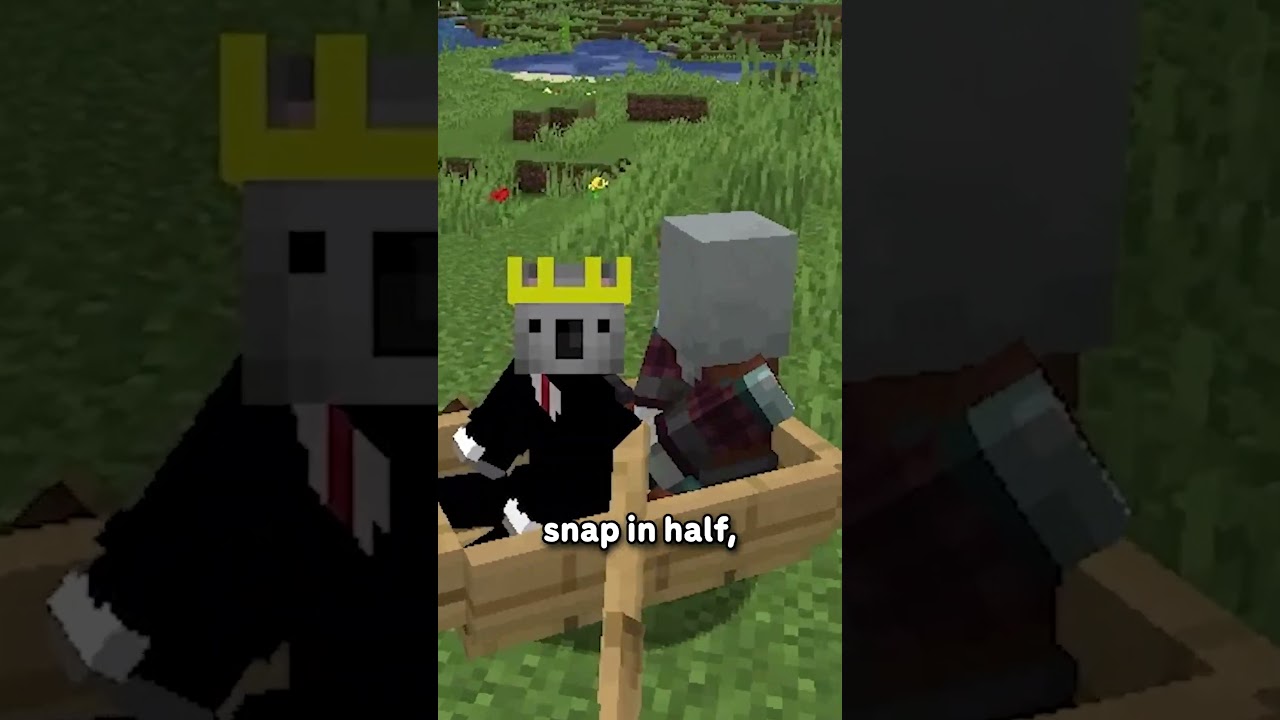 Pillagers Are Actully FRIENDLY...