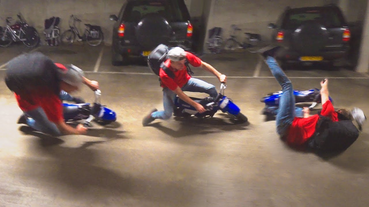 GEVALLEN MET DE MINIBIKE! #1762