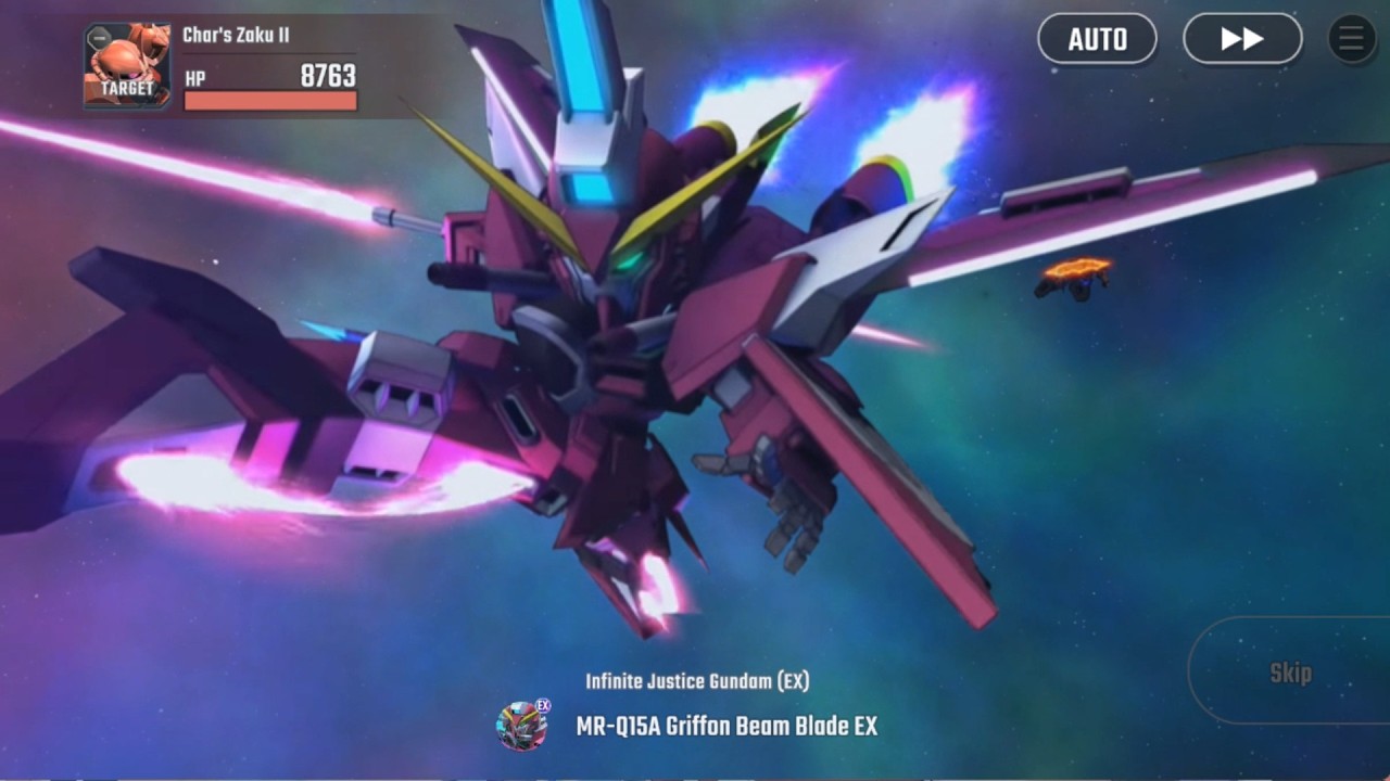 SD Gundam G Generation Eternal ~Infinite Justice Gundam EX All Attacks~
