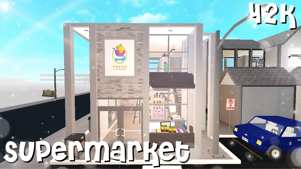 Supermarket, 42k || Town Series Ep.20 || ROBLOX, Bloxburg