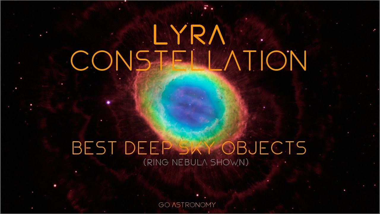 Lyra constellation Best Deep Sky Objects