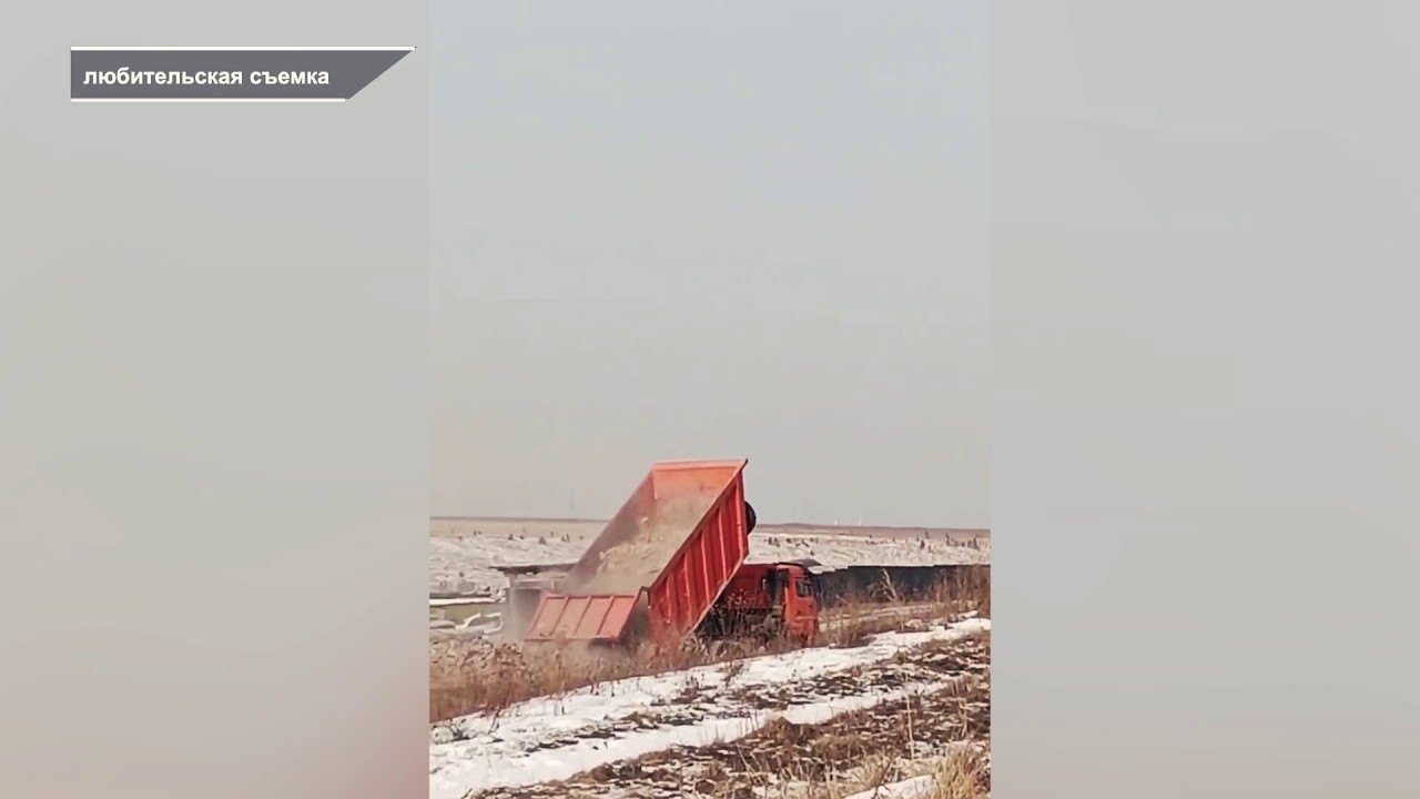 СТРОИТЕЛЬНЫЙ МУСОР ВЕЗУТ С КАЛИНИНА НА БУГАЧ?
