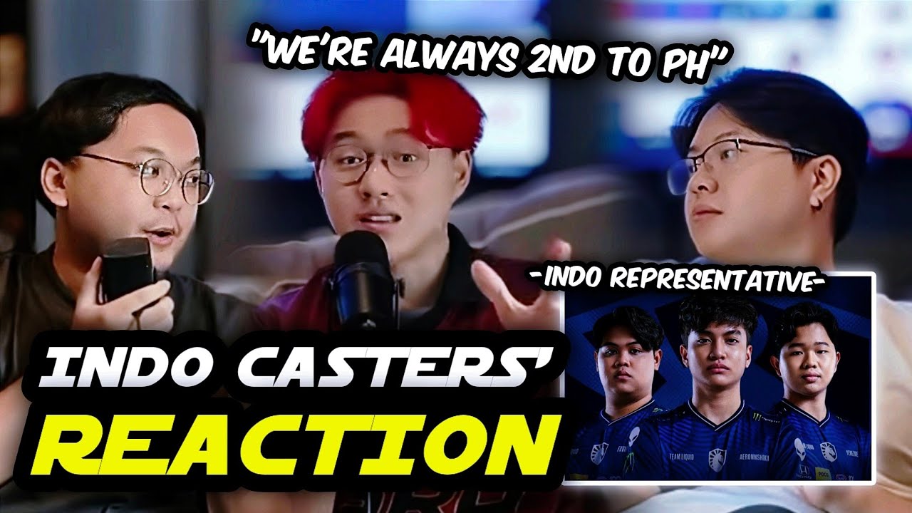 Indo Casters Seem UNCOMFORTABLE with TLID Being Chosen as the Indo Rep's to face PH Sibol Lineup! 😮😱