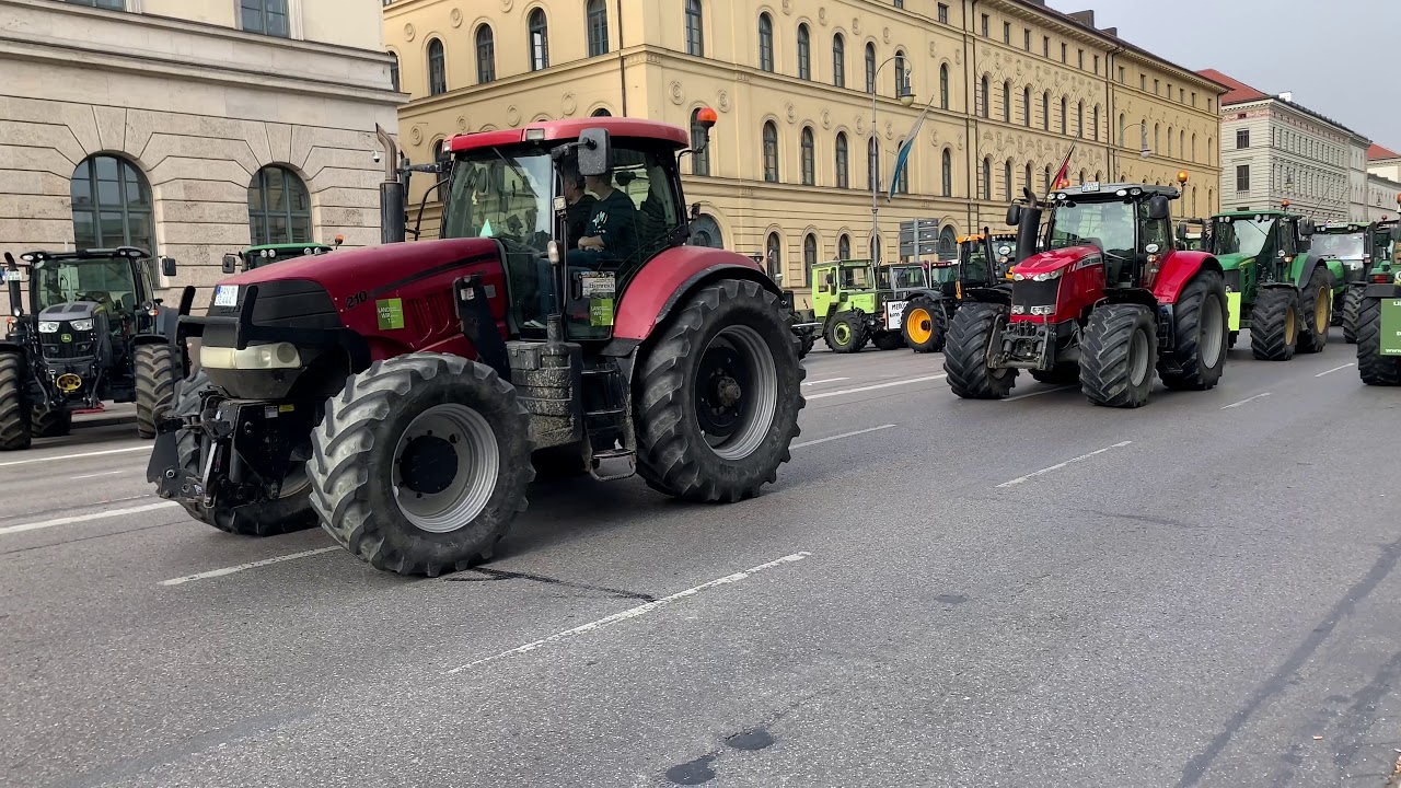 Bauerndemo München  22.10.2019 - TRAKTORDEMO