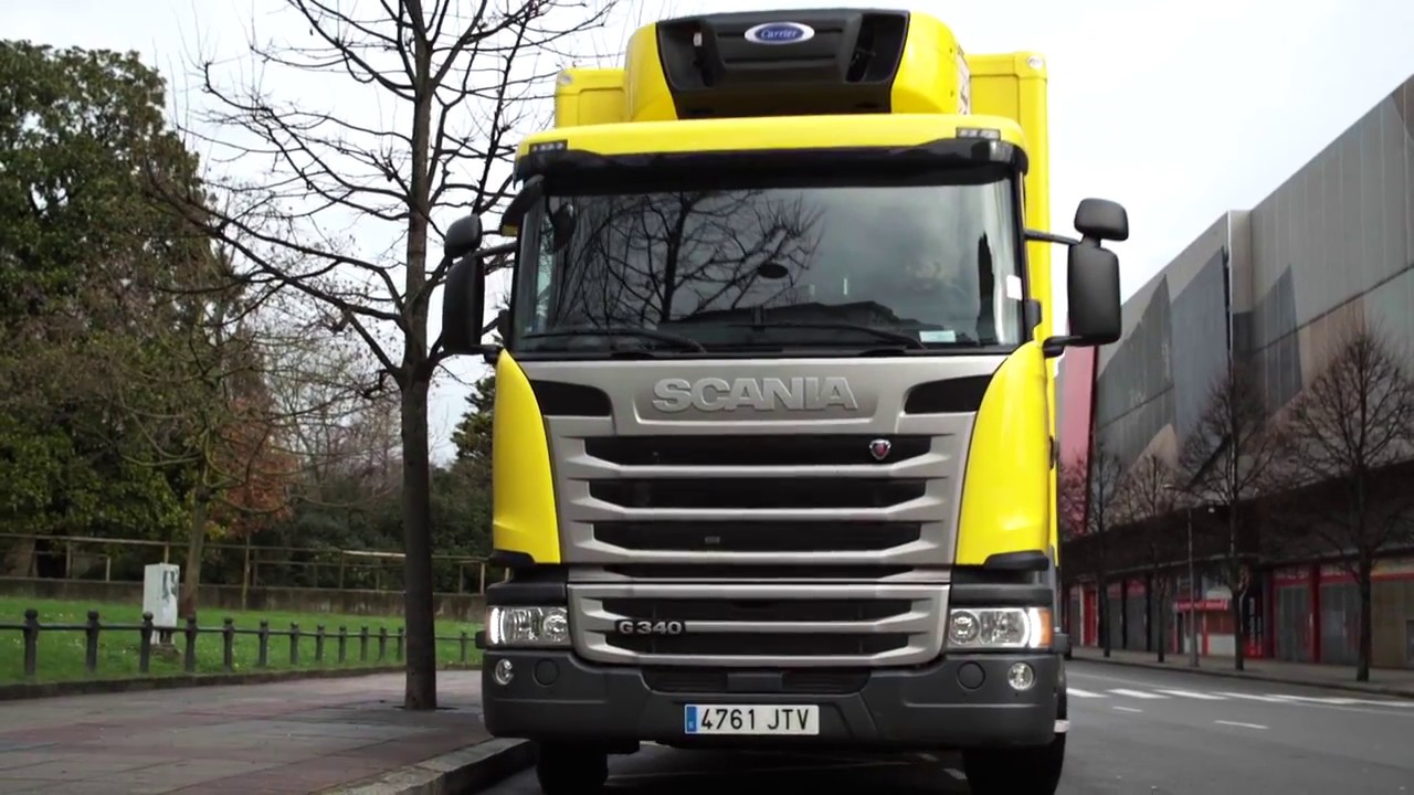 Scania ofrece soluciones de transporte sostenible a Alimerka