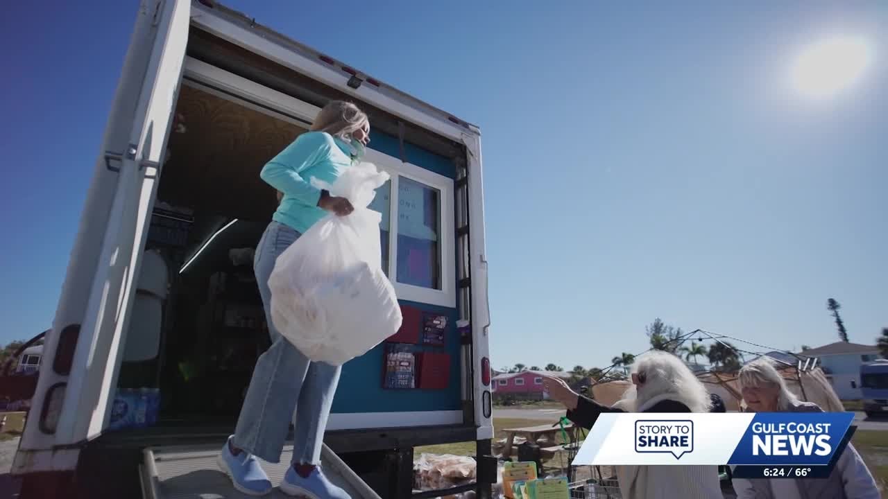 Fort Myers Beach woman makes it her mission for no family to go hungry