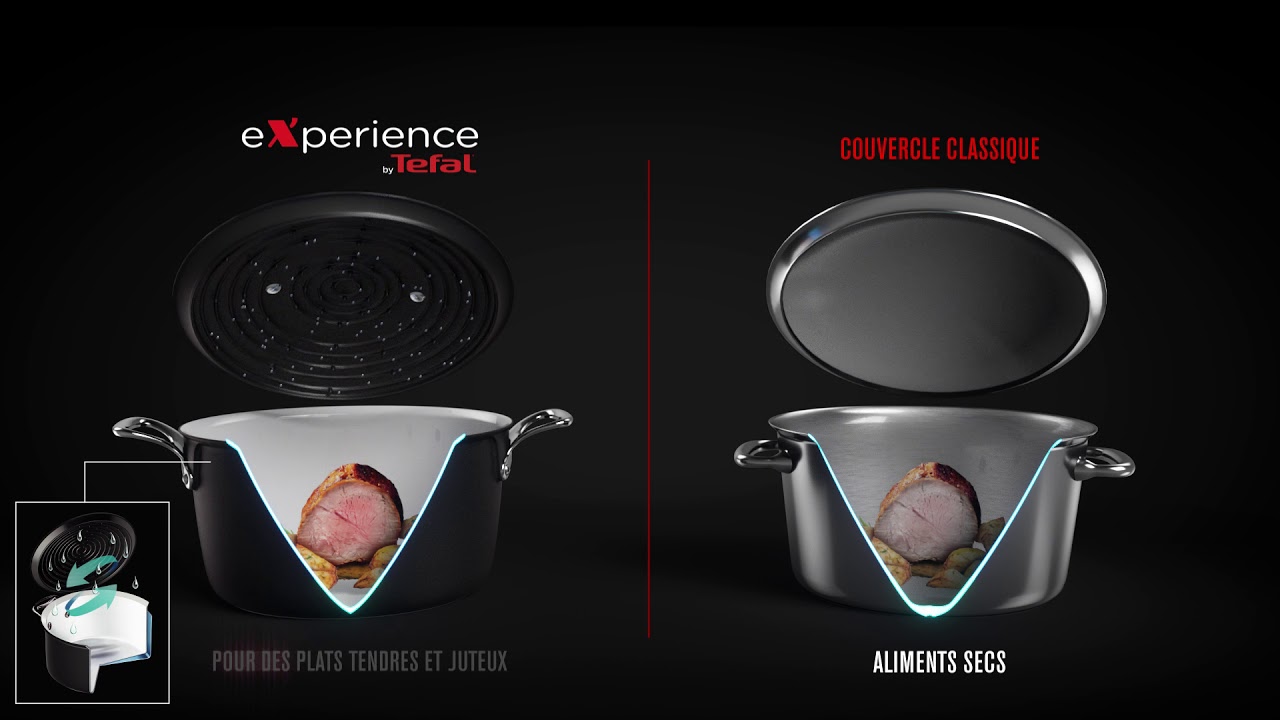 Le faitout d'Expérience by Tefal, le mix parfait pour des résultats tendres et juteux !