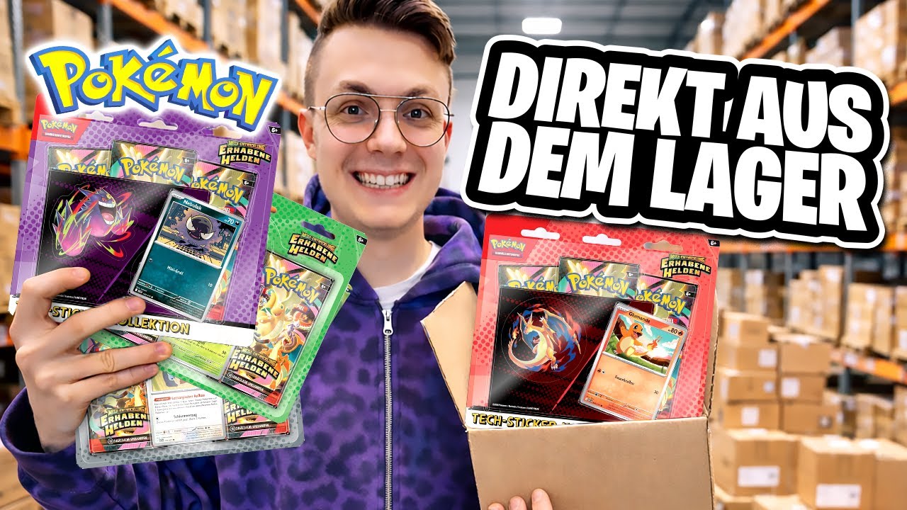 ERHABENE HELDEN direkt aus dem POKÉMON LAGER!