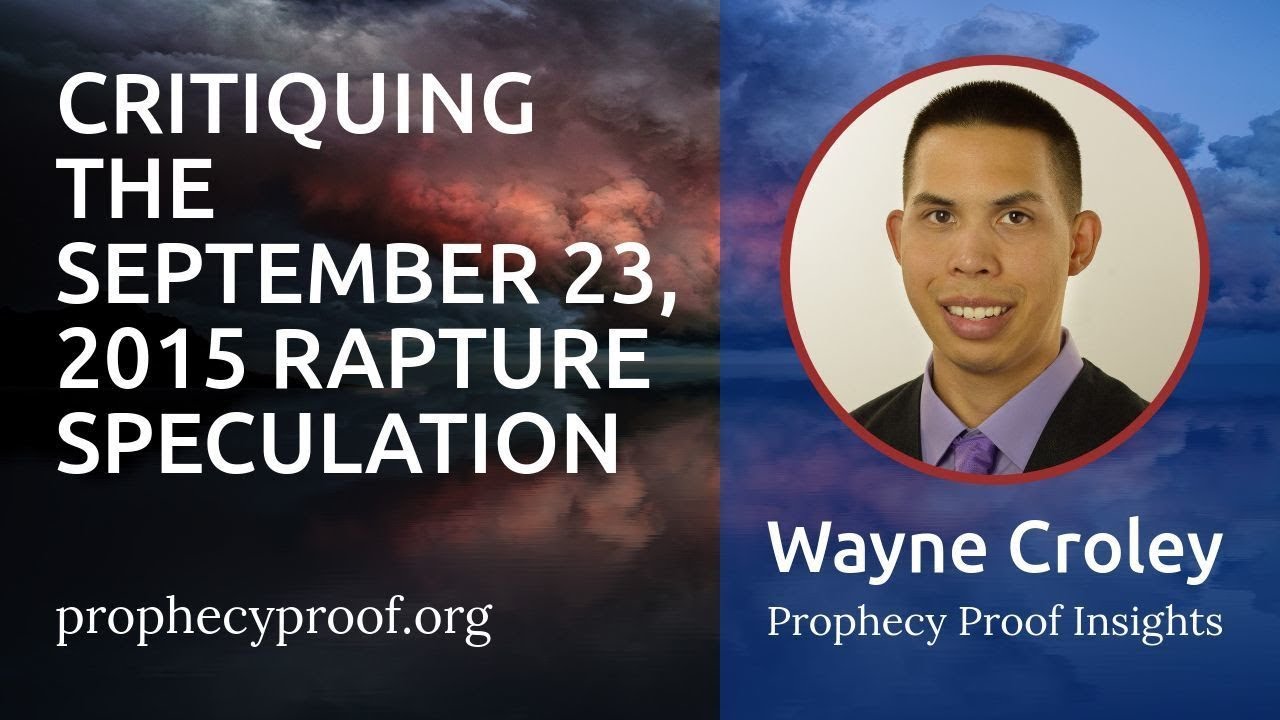 Critiquing the September 23, 2015 Rapture Speculation