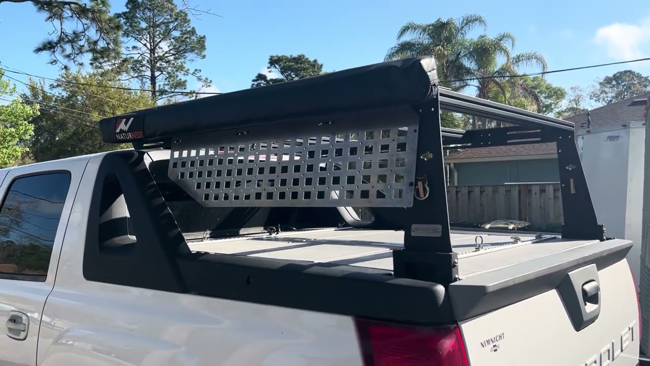 Chevy Avalanche Overland build!  New rack accessory update!!