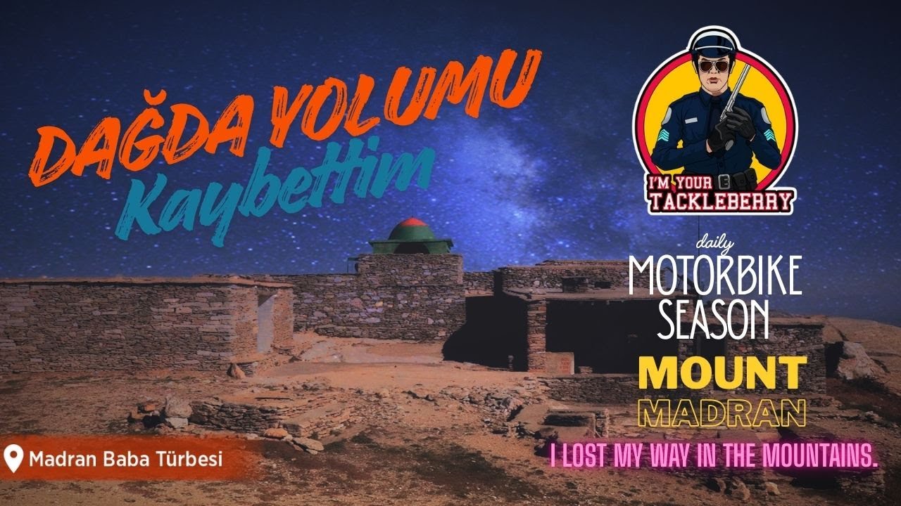 🇬🇧 Dangerous Solo Ride from Madran Mountain to Bozdoğan | No GPS Adventure to Madran Baba Tomb