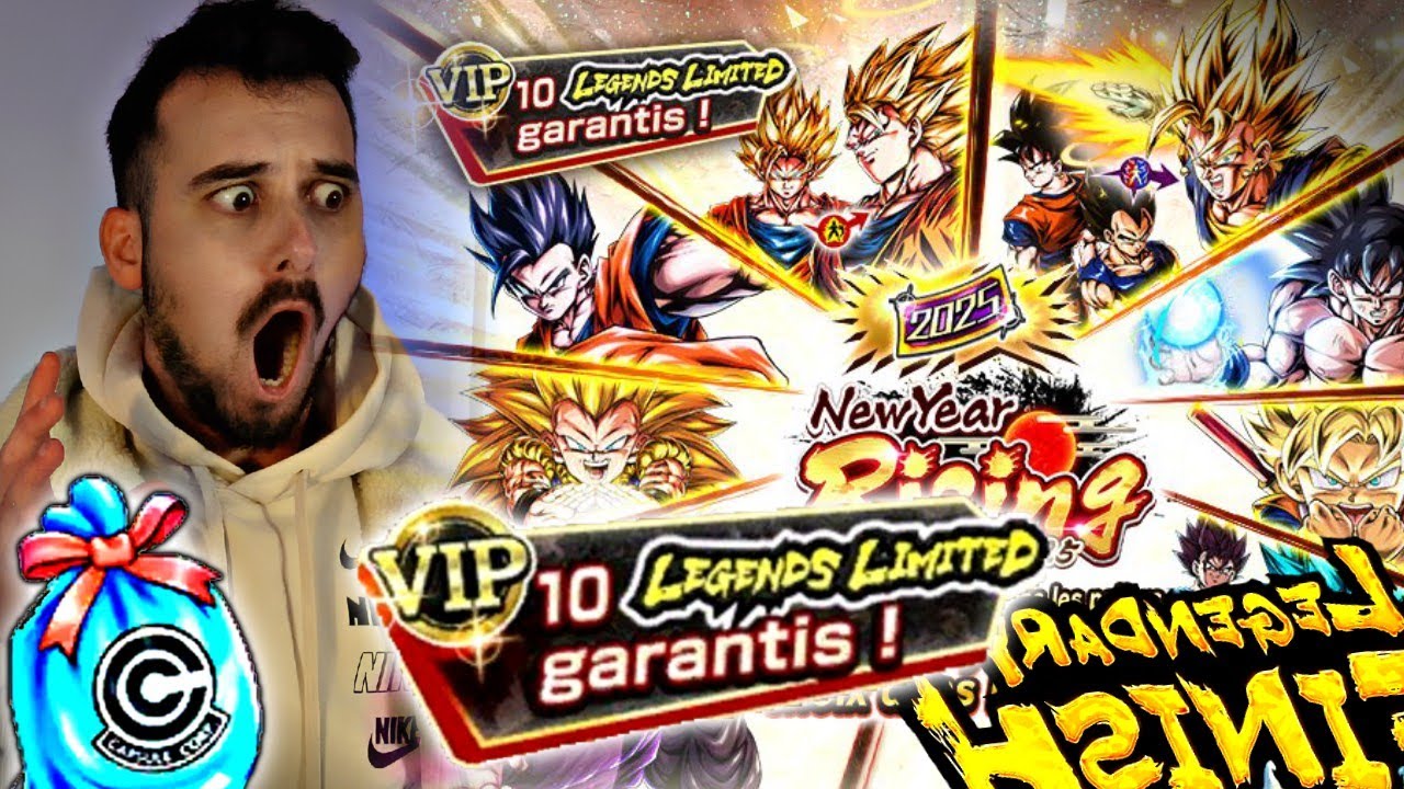 💎 50 LEGENDS LIMITED EN UNE VIDÉO ?! IL C'EST PASSÉ ÇA ! INVOCATIONS PORTAILS  NEW YEAR [DB LEGENDS]