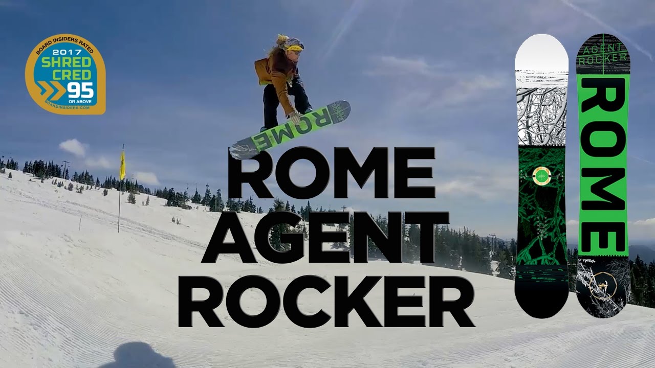 Rome Agent Rocker Snowboard Review - Board Insiders - 2017 Rome Snowboards Agent Rocker Review