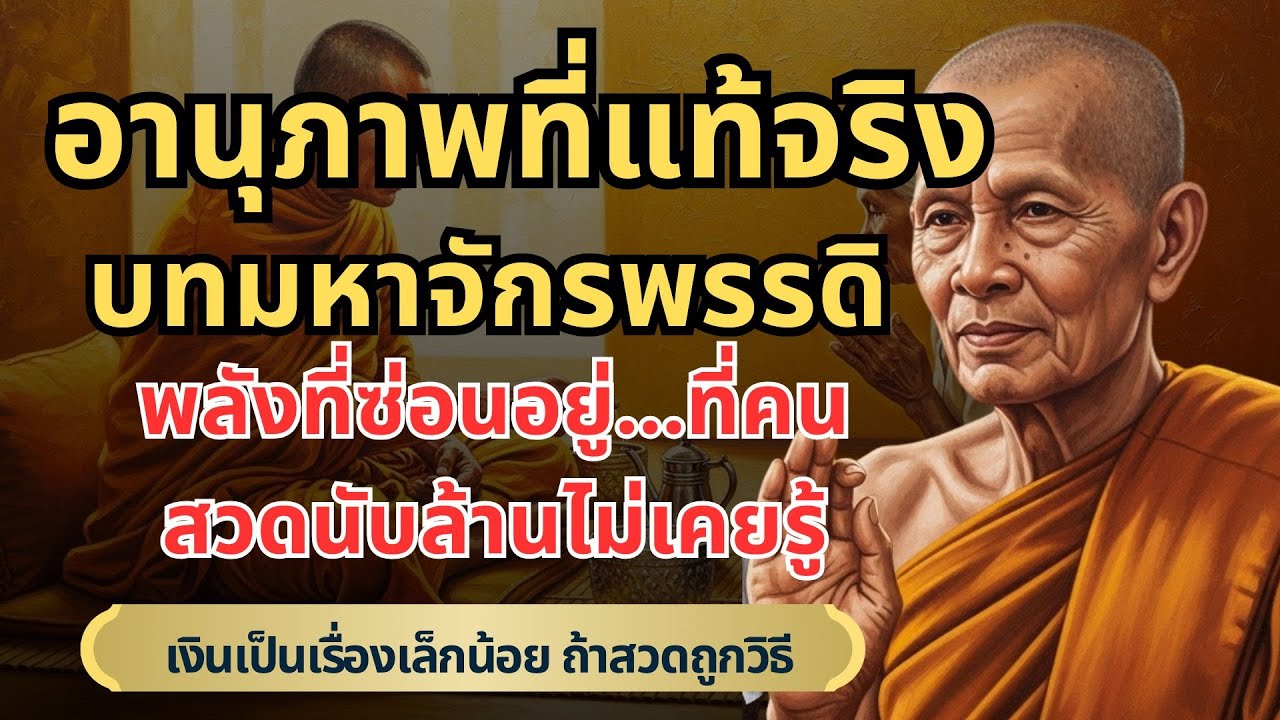 อานุภาพที่แท้จริง บทจักรพรรดิ์ เรื่องเงินเล็กน้อยไปเลย #บทจักรพรรดิ #หลวงปู่ดู่ #สวนปัญญาธรรมะ